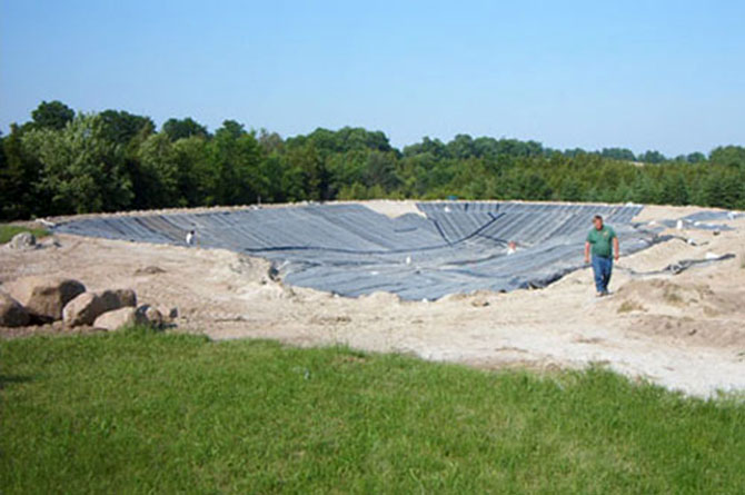 Farmstead Planning - Pond design & construction